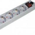 Сетевой фильтр SUPRA SF-5-ESC-USB-3M light grey